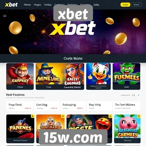 Variedade de jogos oferecidos pela xbet